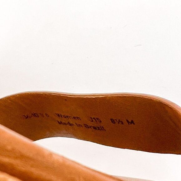 Trask Robyn Leather Platform Wedge Size 8.5 - Picture 7 of 7